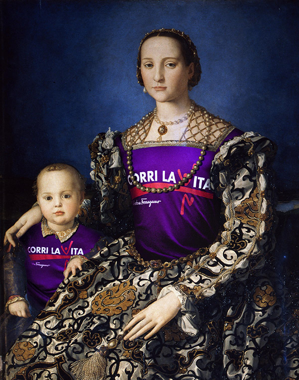 Agnolo Bronzino, Ritratto di Eleonora di Toledo col figlio Garzia 2010