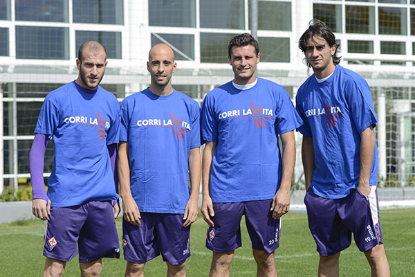 Alberto Aquilani, Manuel Pasqual, Borja Valero, Cristian Ezequiel Llama