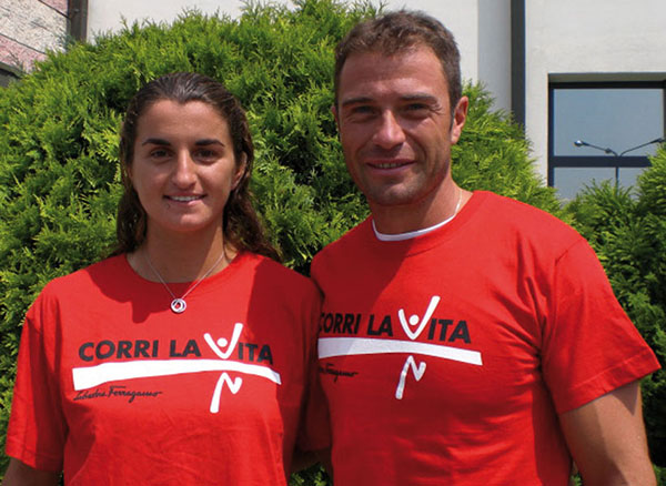 Antonio Rossi e Stefania Cicali